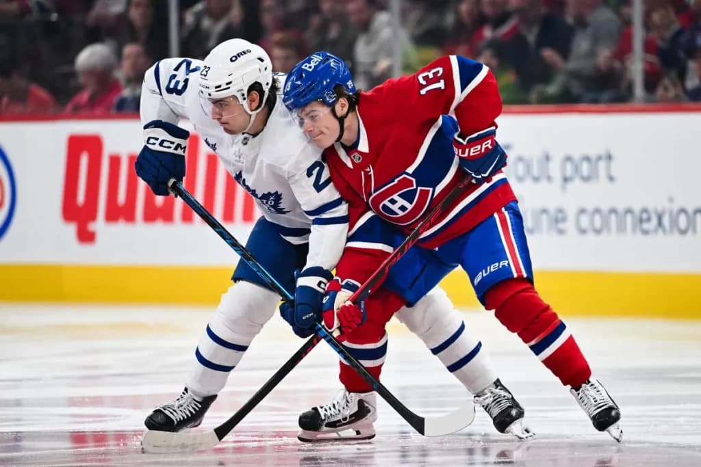 Maple Leafs and Canadiens Players